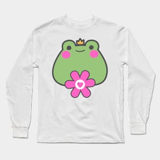 Froggie flower Long Sleeve T-Shirt